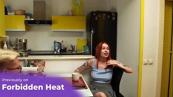 S1 Ep5: Step Mom’s Last Night in Share Bed Ends in Facial!