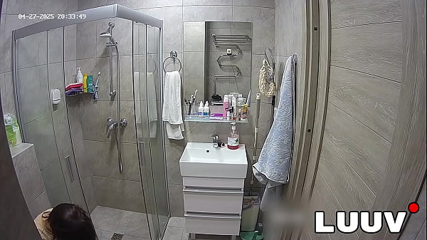 LUUV. Quick sex in the shower for young couple Abbadon and Kareflore