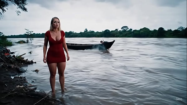 LOIRA GOSTOSA SALVA NA ENCHENTE POR COMEDOR