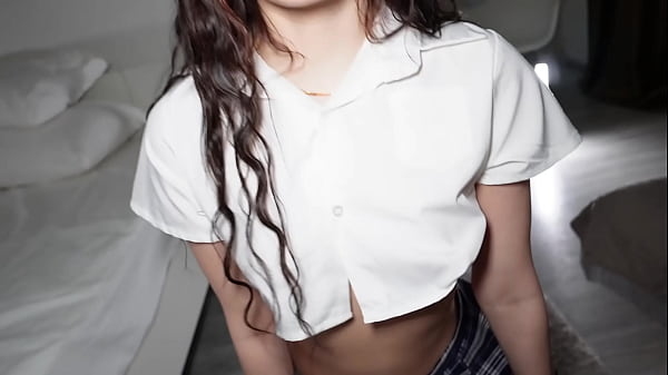 Innocent Russian teen gets dominated and takes a thick facial