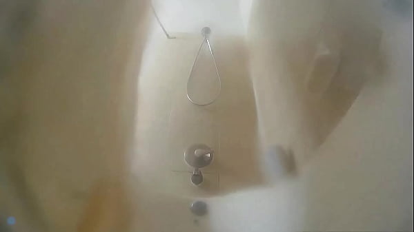 view from the floor of my shower