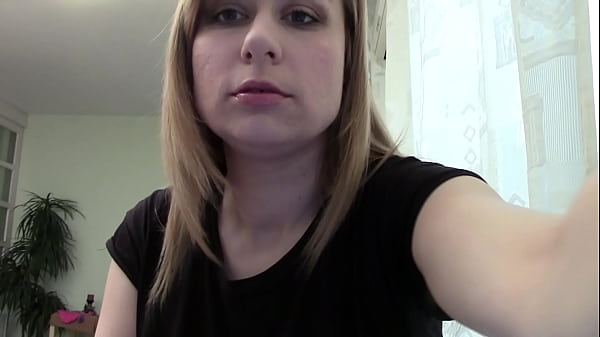 Milena Blonde Babe Chats on Webcam in Non-Nude SFW Clip