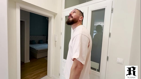 Petite Rosina Seduces Hume Into Pounding Her Wet Pussy!