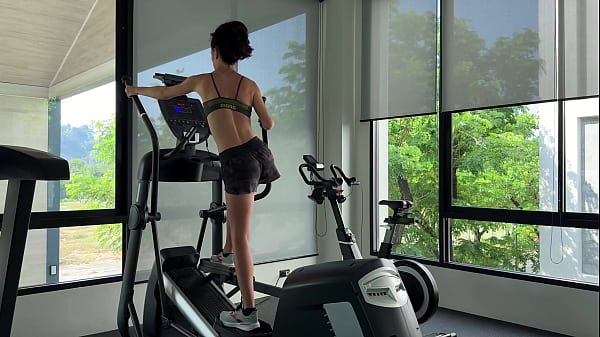 gym workout. next workout will be naked!