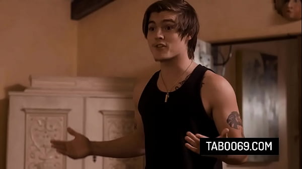 Hot redhead milf Jupiter Jetson having threesome with her husband and stepson