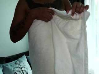 Big tits amateur Thai teen masturbating