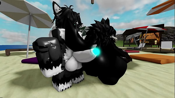 Having hard sex at the beach with the SCP-1471 (mal0) in Roblox!