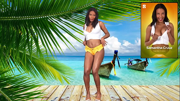 Samantha Cruuz Strippes On The Pierr